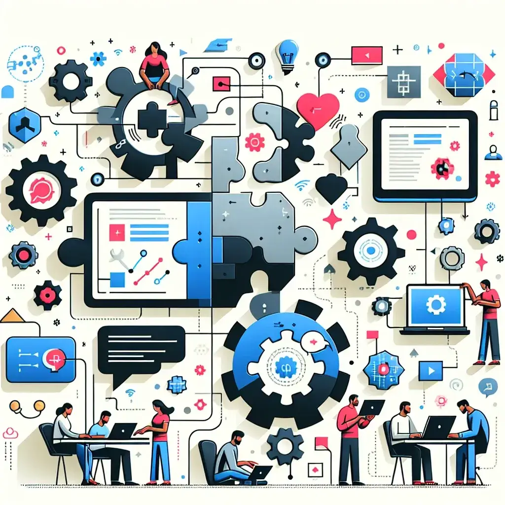 "Collaboration tools interface showcasing design-to-dev handoff workflow, highlighting features that streamline project management and enhance team communication for efficient design and development processes."
